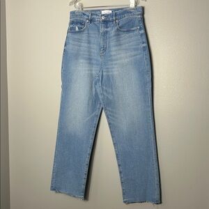 LOFT Light Blue Denim Jeans The Straight size 8 (29)